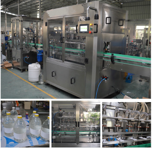 Quality Fast Speed Water Bottle Packing Machine / Customized Bottling Line Equipment for sale