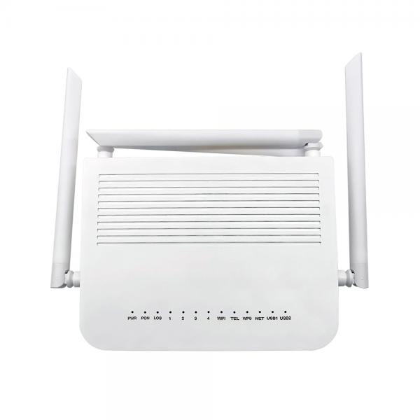 Quality AX3000 FTTH XGPON ONU WIFI 6 4GE Dual Band ONT Five External Antenna for sale