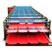 china Double Layers Wall Panel Roll Forming Machine Automatic High Speed have Panasonic PLC control