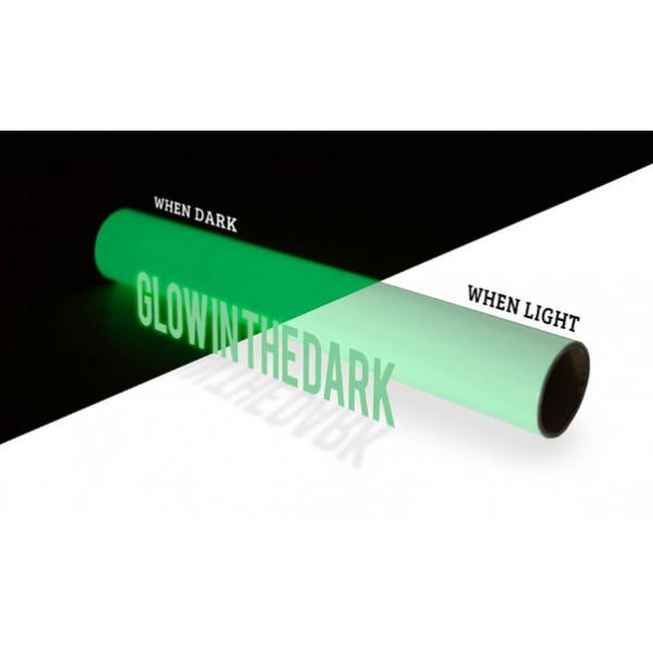 Quality 0.62/1.24X45.7m/Roll Printable Luminous Glow in The Dark Photoluminescent Vinyl for sale