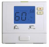 China Heating And Air Conditioning Thermostats , Battery Operated Programmable Thermostat factory