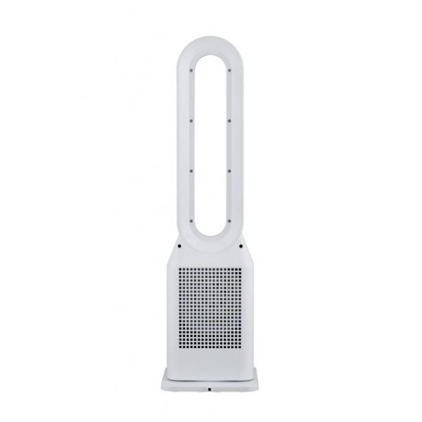 Quality Custom 50W Leafless Bladeless Oscillating Tower Fan 80° With Remote 8 Speeds for sale