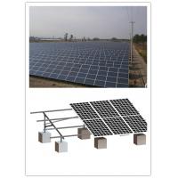 Quality Steel 55m/S Solar PV Mounting Systems , Screw Ground Mount PV System MGC for sale
