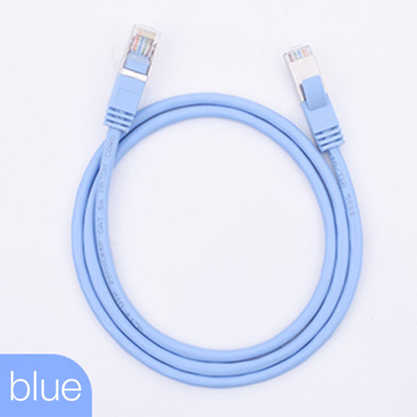 Quality Indoor Ethernet Cat5e Patch Cord 100m FTP STP PVC Jacket with RJ45 Connector for sale
