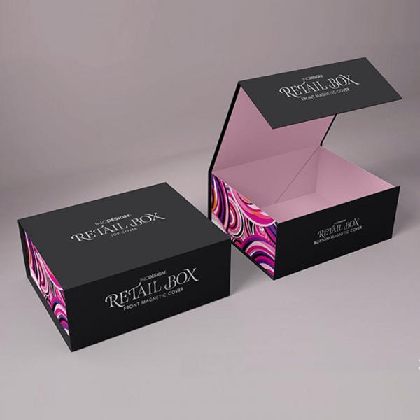 Quality Custom Size Perfume SGS Cardboard Cosmetic Containers With Logo Foil Stamping for sale