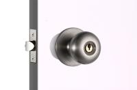 China Front Door Cylinder Door Knobs Reversible For Right / Left Door Handing factory