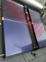 China Blue Film Flat Plate Collector Solar Water Heater Pitched Roof Very Safe factory
