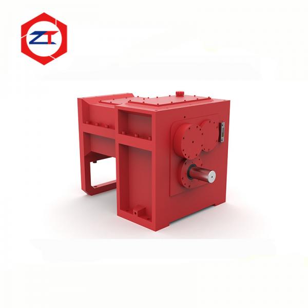 Quality Plastic Extruder Replacement Spare Part Red Printing Twin Screw Extruder Parts TDSN40 Gearbox 1026*420*480mm Dimension for sale
