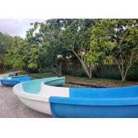 China Multi Lane Type Spiral Fiberglass Water Slides Customized factory