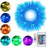 China 100 LED 33ft USB 16 Color Changing Christmas Tree Curtain Lights factory