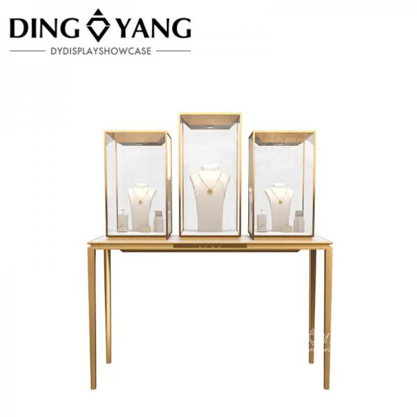 Quality Modern Elegant Jewelry Store Display Fixtures With Lights No Installation Used Directly for sale