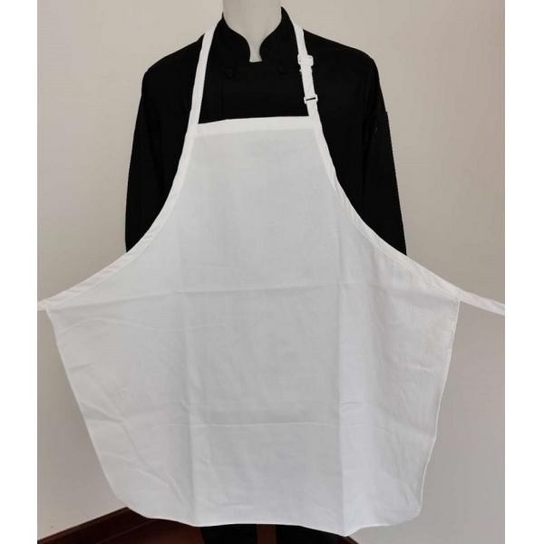 Quality Amazon Hot Sale Custom Durable Washed Chef Long Bib Apron With Pockets for sale