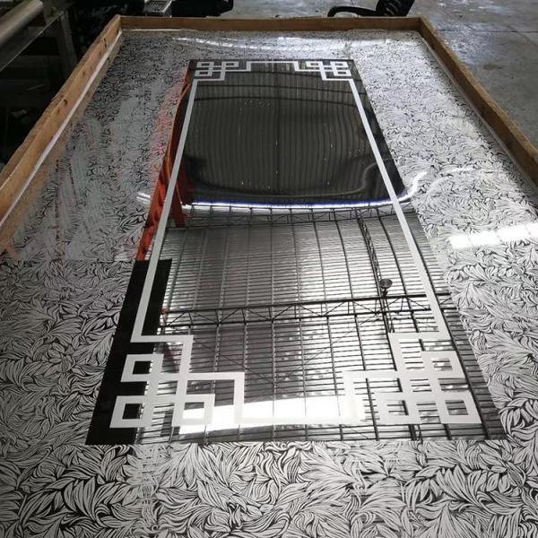 Quality Customized 316 Etched Elevator Stainless Steel Sheet 0.6mm SS Mirror Finish Sheet for sale