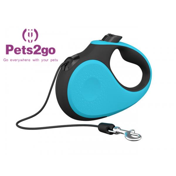 Quality Solid Pattern 146*101*32mm Nylon Retractable Pet Leash for sale