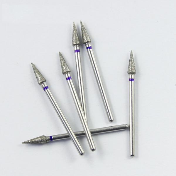 Quality Diamond Coated Burr Set Polishing HP Low Speed Burr Grinding Polishing Needle for sale