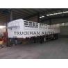 China Q345 Mn Semi Trailer Truck , Semi Storage Trailers Transporting Cargo And Containers factory
