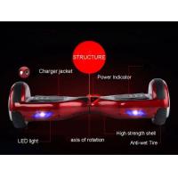 China MINI 2 WHEEL ELECTRIC SCOOTER SMART SCOOTER LED light CE ROHS 6.5inch LED bluetooth factory