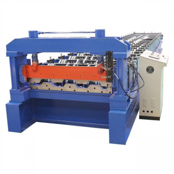 Quality Customize Floor Deck Roll Forming Machine Hydraulic Shearing 0.8mm-1.5mm for sale
