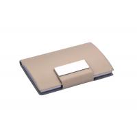 China Debossing Personalized Business Card Holder Zinc Alloy Metal Business Card Holder factory