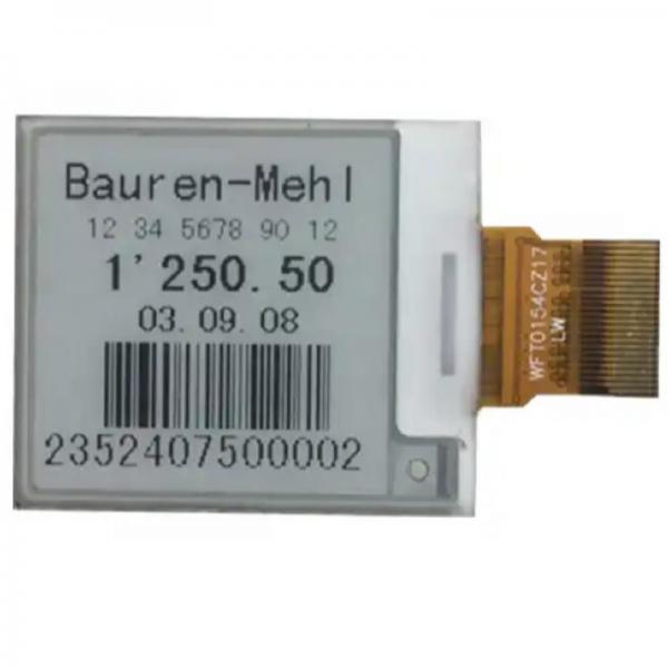 Quality 1.54 inch E-ink Display 200*200 dots resolution, AM EPD, Ultra Low Power Consumption SPI interface for sale