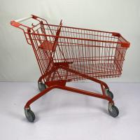 Quality European 180L Basket Grocery Shopping Trolley For Large Supermarkets for sale