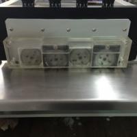 China Multi blade PCB Separator for Depaneling LED Lighting Aluminium Board factory