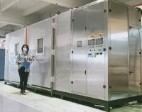 China Water Cooled Walk In Test Chamber AB Chamber Separate Control 380V factory