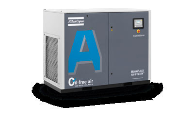 Quality GA160+50Hz Atlas Screw Air Compressor GA Series Aluminum Alloy Material ISO 8573 for sale