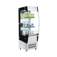 Quality R290 Upright Glass Door Chiller R404a 180L Open Air Cooler open display case for sale