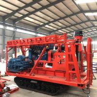China Crawler Mounted Portable Rock Drilling Machines For Water Sourcing Drilling factory