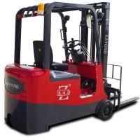 China Self Loading 2.5T Sit Down High Capacity 3 Wheel Electric Forklift for sale