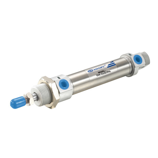 Quality FESTO Type DSNU Mini Air Cylinder Bore 8 - 40mm With Adjustable Buffer for sale