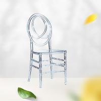 China Stackable Transparent Plastic Polycarbonate Resin Chair For Wedding factory