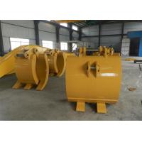 Quality Multi Purpose Rotating Excavator Bucket , Rotating Log Grab Support Rod Equipped for sale