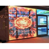 Quality Glass Indoor Transparent Flexible LED Display Practical For Advertising for sale