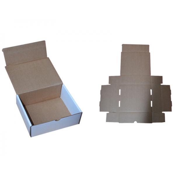 Quality Bespoke E-Flute Corrugated Cardboard Roll End Tuck Top Boxes Printing Factory for sale