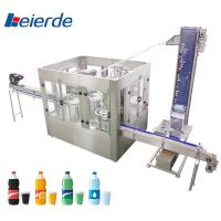 China Automatic CE Carbonated Beverage Filling Machine For PET Bottle factory