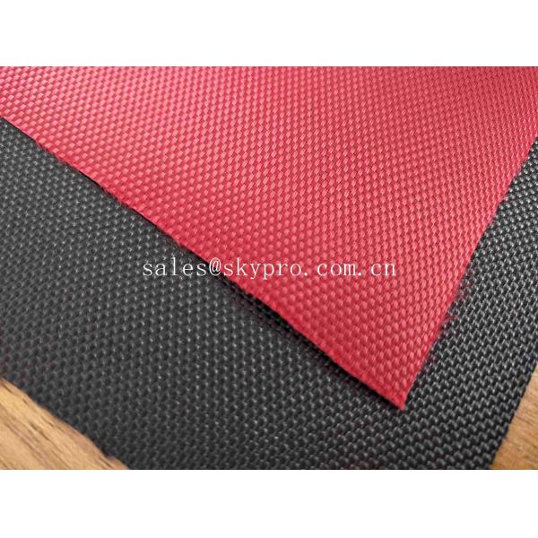Quality Solution Dyed Red Coating Waterproof Oxford Fabric For Bag And Luggage for sale