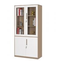 China Melamine Office Filing Cabinets Furniture Glass Door Combination Filing Cabinet factory