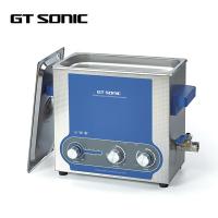 China Manual 6L 40kHz Ultrasonic Cleaning Bath Special Blue Led Display factory