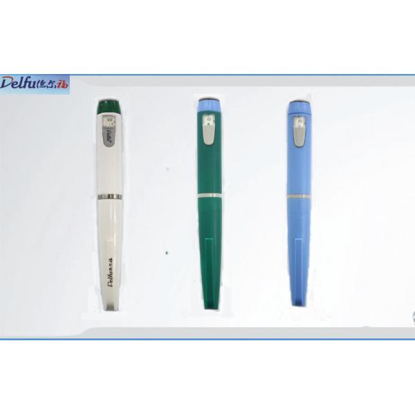 Quality Cartridge Insulin Syringe Pen Manual Insulin Diabetic Pens With Dose Increments for sale