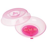 China 6 Months Covered BPA FREE Pink Baby Suction Plate factory