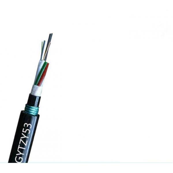 Quality GYTZY53 48 Pair Fiber Optic Cable , PBT Flame Retardant Wire for sale