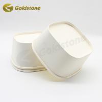 China FDA Square Eco Friendly Takeaway Food Containers Customization Food Packaging Square Paper Bowl factory