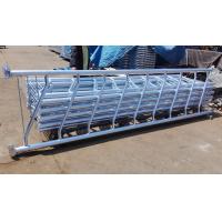 china Diagonal Self Locking Cattle Feed Barriers High Strength Structure