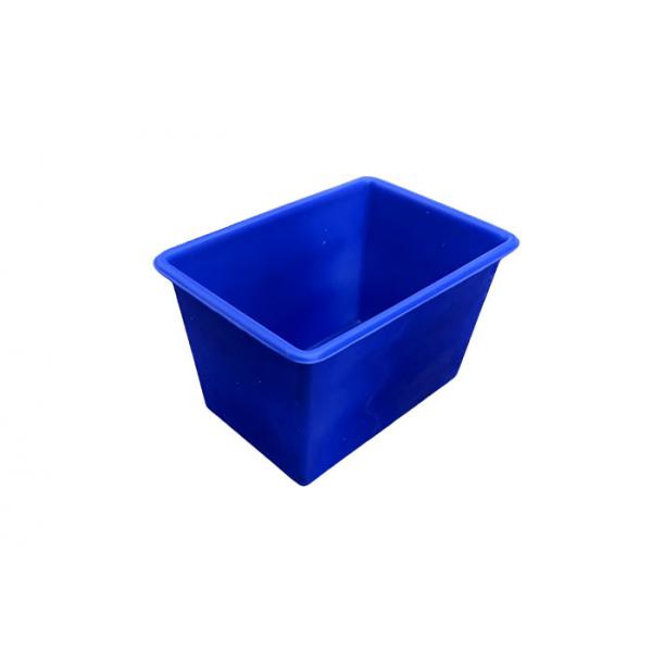 Quality 150 L Poly Box Truck Handling Cart Plastic Tub For Recycling Trash Truck for sale