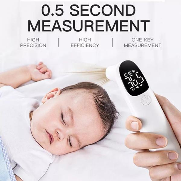 Quality Ear Forehead Digital Infrared Thermometer For Adults And Kids Electric OEM for sale
