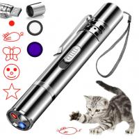 China Laser Red LED Light Pointer Cat Toy Electronic Interactive Cat Toys Best Cat Treat Puzzles factory