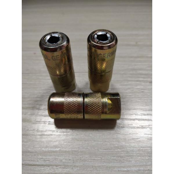 Quality Golden Flat Oil Nozzle Mini Excavator Spare Parts for sale