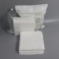 China 4Inch Highly Absorbent 195 G/Gsm Microfiber Cleanroom Wiper For Electronic Workshop factory
